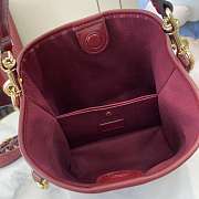 Fortok Gucci GG Mini Emblem shoulder bag Rouge 15 x 18 x 8 cm - 2