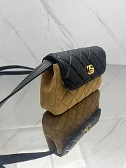 Fortok Chanel 25 Hobo Suede Calfskin Flap Bag 20*12*3.5cm - 5