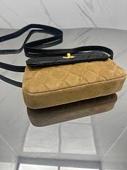 Fortok Chanel 25 Hobo Suede Calfskin Flap Bag 20*12*3.5cm - 4