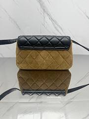 Fortok Chanel 25 Hobo Suede Calfskin Flap Bag 20*12*3.5cm - 3