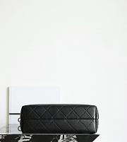 Fortok Chanel Shopping Bag Suede Calfskin & Lambskin White 36 x 24 x 14cm  - 6