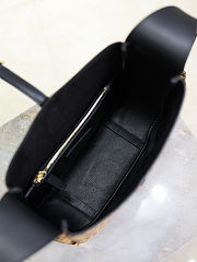 Fortok YSL Saint Laurent LE 5 À 7 supple small in pony hair leather Leopard print 23×22×8.5cm - 4