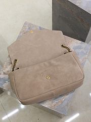 Fortok YSL Saint Laurent CALYPSO large in suede DRY GRAIN 38×21×10cm - 6