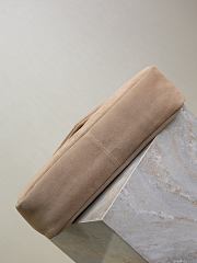 Fortok YSL Saint Laurent CALYPSO large in suede DRY GRAIN 38×21×10cm - 4