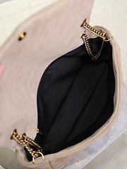 Fortok YSL Saint Laurent CALYPSO large in suede DRY GRAIN 38×21×10cm - 2