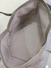 Fortok YSL Saint Laurent Y tote in suede Dry Grain 38-50×33×16cm - 6