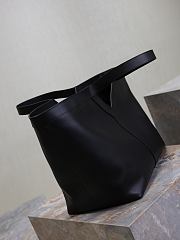 Fortok YSL Saint Laurent Y tote in Leather Black 38-50×33×16cm - 6