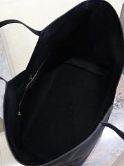 Fortok YSL Saint Laurent Y tote in Leather Black 38-50×33×16cm - 5