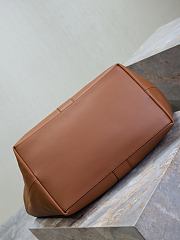 Fortok YSL Saint Laurent Y tote in Leather Brown 38-50×33×16cm - 5