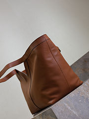 Fortok YSL Saint Laurent Y tote in Leather Brown 38-50×33×16cm - 2