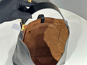 Fortok Chloe Marcie Small Hobo Bag Shoulder Bag Black 28*21*10cm - 5