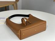 Fortok Chloe Marcie Small Hobo Bag Shoulder Bag Brown 28*21*10cm - 6