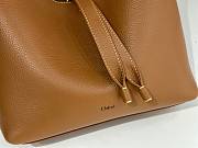 Fortok Chloe Marcie Small Hobo Bag Shoulder Bag Brown 28*21*10cm - 2
