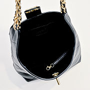 Fortok Chanel Small 25 Hobo Bag Black 27-23-21cm - 5