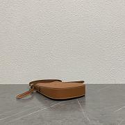 Fortok Céline Heloise soft cow leather mobile phone bag Brown 15x19.5x3cm - 2