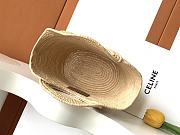 Fortok Celine braided panier raffia 21x15x10cm - 3