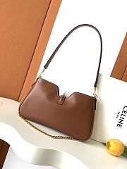 Fortok Celine Camille 16 Soft shoulder bag Brown 27x4x15cm - 5