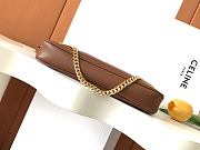 Fortok Celine Camille 16 Soft shoulder bag Brown 27x4x15cm - 4