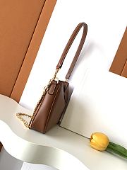 Fortok Celine Camille 16 Soft shoulder bag Brown 27x4x15cm - 3