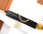 Fortok Celine Camille 16 Soft shoulder bag Black 27x4x15cm - 6