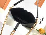 Fortok Celine Camille 16 Soft shoulder bag Black 27x4x15cm - 4