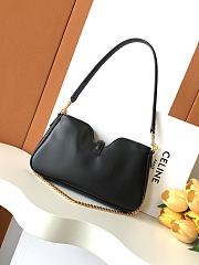 Fortok Celine Camille 16 Soft shoulder bag Black 27x4x15cm - 2