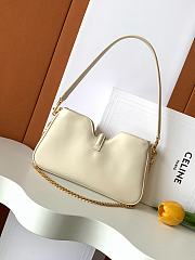 Fortok Celine Camille 16 Soft shoulder bag White 27x4x15cm - 6