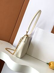 Fortok Celine Camille 16 Soft shoulder bag White 27x4x15cm - 5