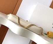 Fortok Celine Camille 16 Soft shoulder bag White 27x4x15cm - 3