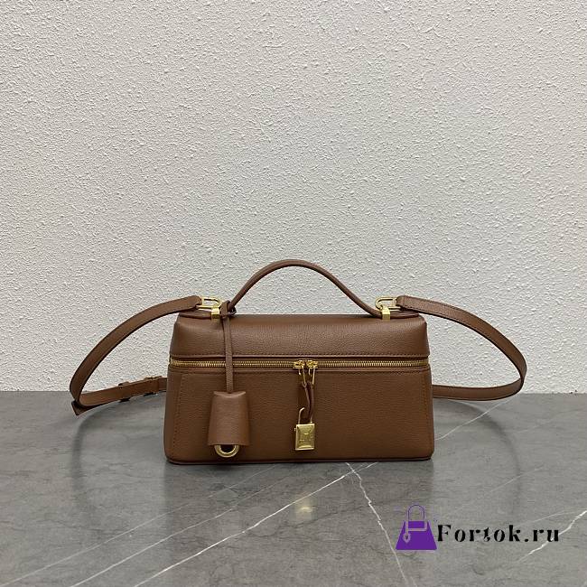 Fortok Loro Piana L27 bag Brown 23x12x7cm - 1