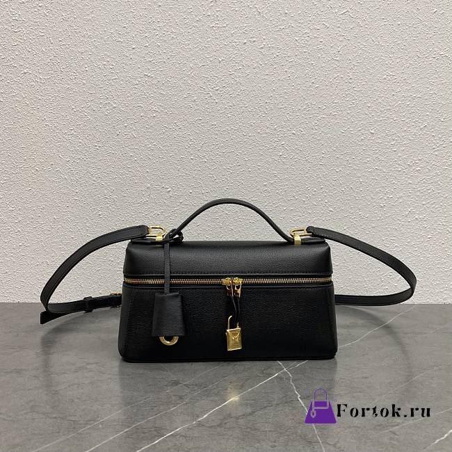 Fortok Loro Piana L27 bag Black 23x12x7cm - 1