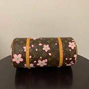 Fortok Louis Vuitton Sakura Papillon Shoulder Bag Brown 28 x 14 x 14 cm  - 4
