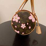 Fortok Louis Vuitton Sakura Papillon Shoulder Bag Brown 28 x 14 x 14 cm  - 5