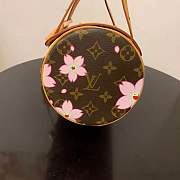 Fortok Louis Vuitton Sakura Papillon Shoulder Bag Brown 28 x 14 x 14 cm  - 2