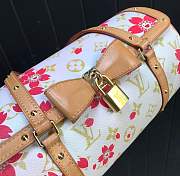 Fortok Louis Vuitton Sakura Papillon Shoulder Bag White 28 x 14 x 14 cm  - 2