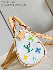 Fortok Louis Vuitton Speedy White 16 x 10 x 7 cm - 6