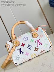 Fortok Louis Vuitton Speedy White 16 x 10 x 7 cm - 4
