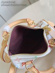 Fortok Louis Vuitton Speedy White 16 x 10 x 7 cm - 2