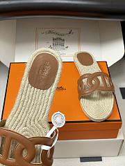 Fortok Hermes Famosa espadrille naturel  - 2