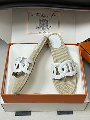 Fortok Hermes Famosa espadrille White - 5