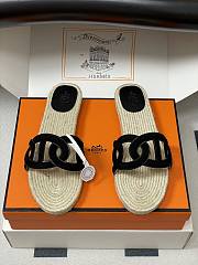 Fortok Hermes Famosa espadrille Black - 1