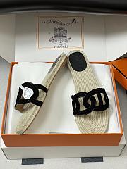 Fortok Hermes Famosa espadrille Black - 3