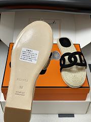 Fortok Hermes Famosa espadrille Black - 6