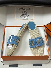 Fortok Hermes Famosa espadrille Blue - 3