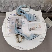 Fortok Dolce & Gabbana DC High Heels Blue - 4