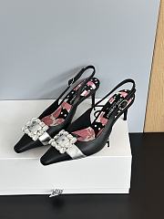 Fortok Dolce & Gabbana Pointed Slingback Black 6.5/10cm - 3
