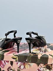 Fortok Dolce & Gabbana Pointed Slingback Black 6.5/10cm - 2