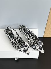 Fortok Dolce & Gabbana Pointed Slingbak black polka dot 3.5cm/6.5cm/10cm - 5
