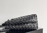 Fortok Bottega Veneta Womens Andiamo Medium Black 32*24*12cm - 2