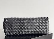 Fortok Bottega Veneta Womens Andiamo Medium Black 32*24*12cm - 6